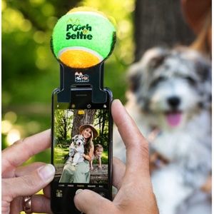New Pooch Selfie tennis ball